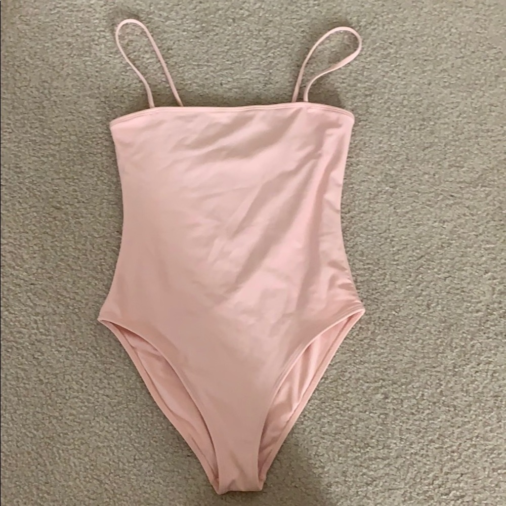 Forever 21 Pink One Piece Swimsuit